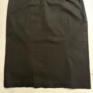 Gap Black Pencil Skirt Women Size 14 Classic Office Career